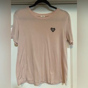 Garage Pink Good Vibes T-shirt Size Large